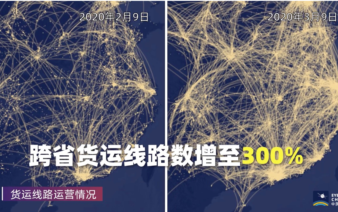 卫星发现一个重要信号，中国公路运输正在起变化？